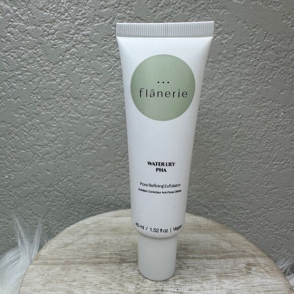 $10‎ 🌙 Flanerie Water Lily PHA Pore Refining Exfoliator 🆕 FULL SZ - Picture 1 of 4